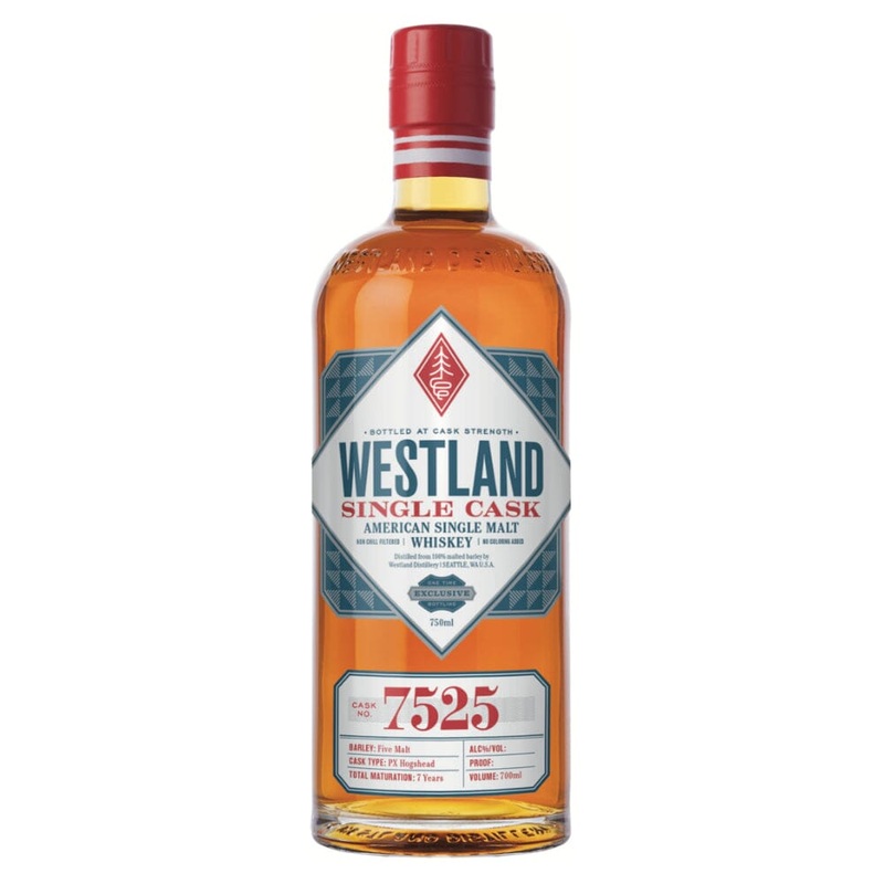 Westland Cask No. 7525 Privately Selected by San Diego Scotch Club
