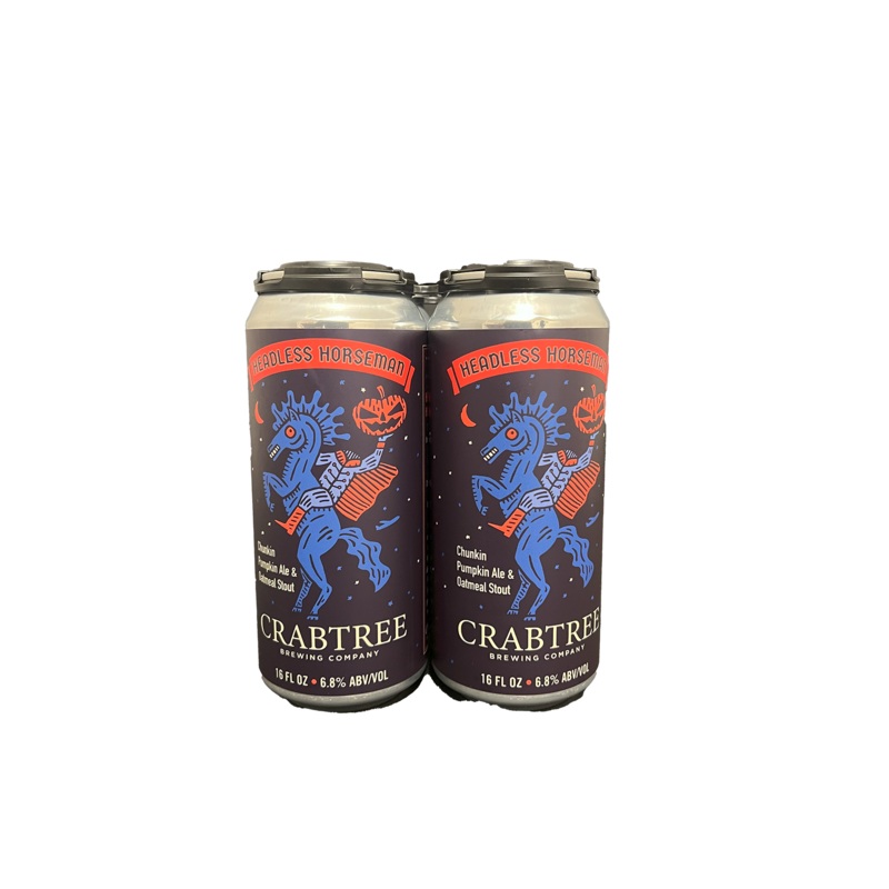 Crabtree Headless Horseman Pumpkin Stout 4 Pack