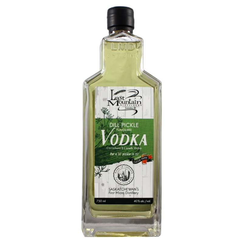 DILL PICKLE VODKA LAST MOUNTAIN DISTILLERY 750 ML