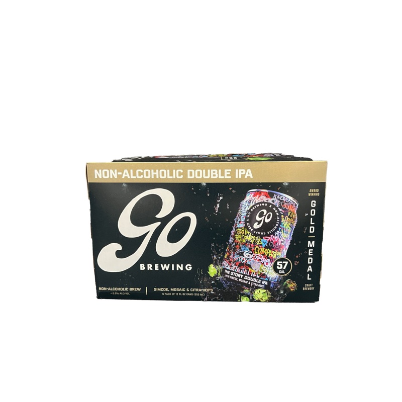 Go Brewing Non-Alcoholic Double IPA 6 Pack
