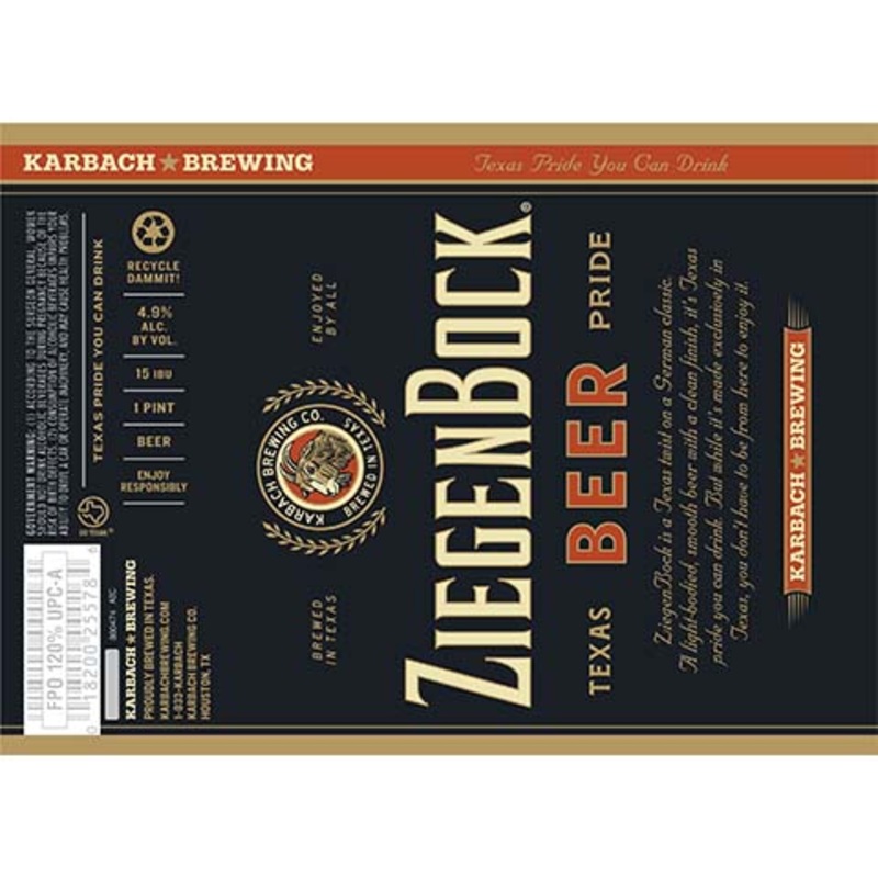 Karbach Ziegenbock 16OZ SINGLE CAN
