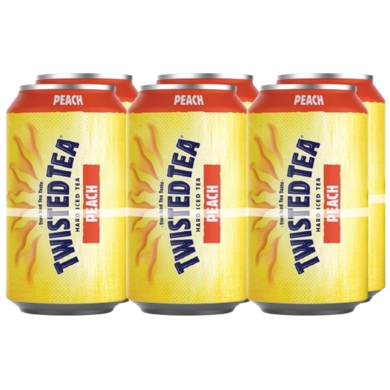 TWISTED TEA PEACH 355ML 6PK CAN @ Airdrie [1004470] 2130 ml
