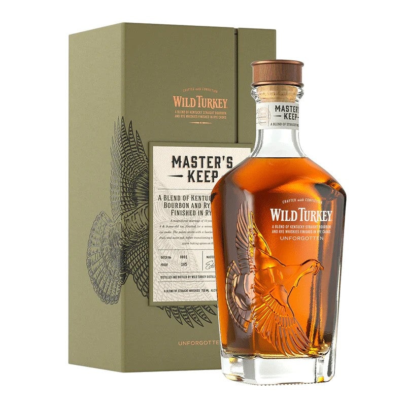 Wild Turkey Master's Keep 'Unforgotten' a Blend of Kentucky Straight Bourbon & Rye Whiskies 750ML BTL