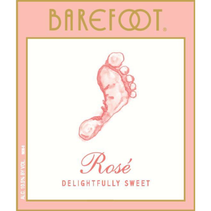 BAREFOOT ROSE 750 mL
