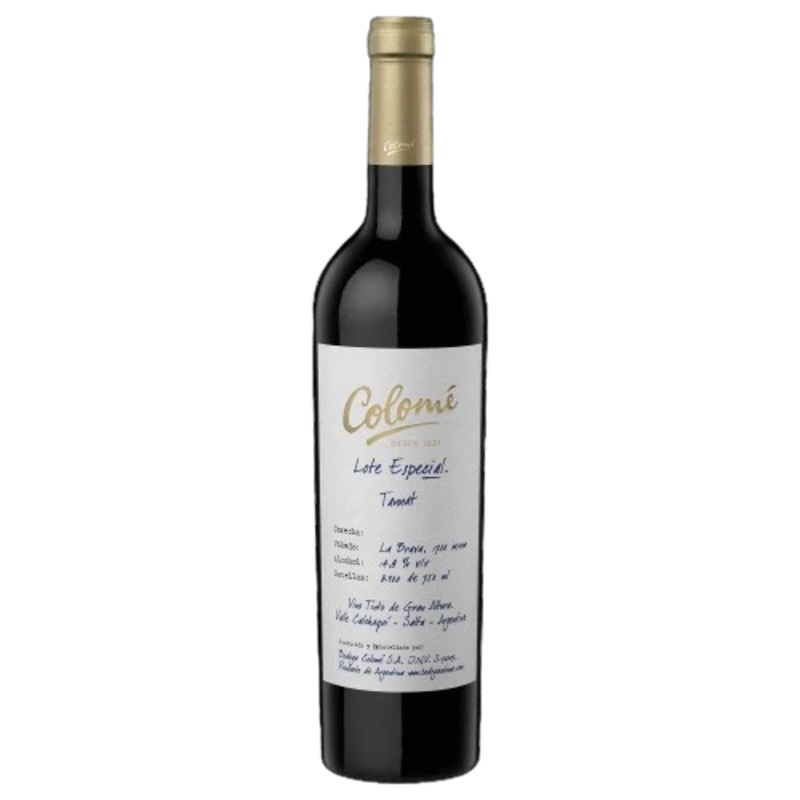 BODEGA COLOME TANNAT 750ML @ Emerald Hills [1006780] 750 ml