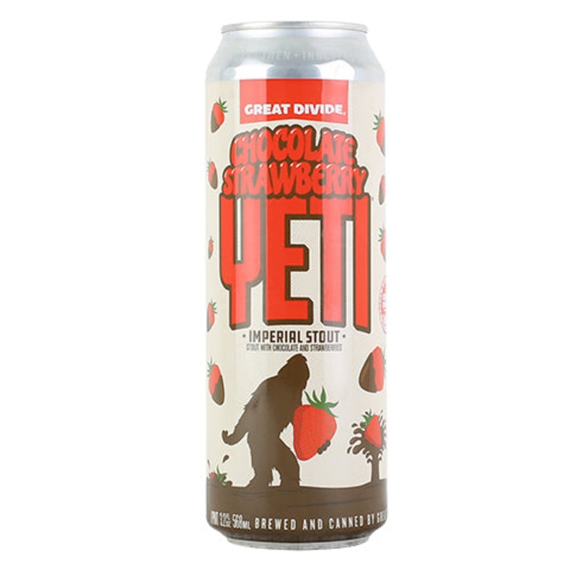 Great Divide Chocolate Strawberry Yeti Imperial Stout 19.2OZ SINGLE CAN