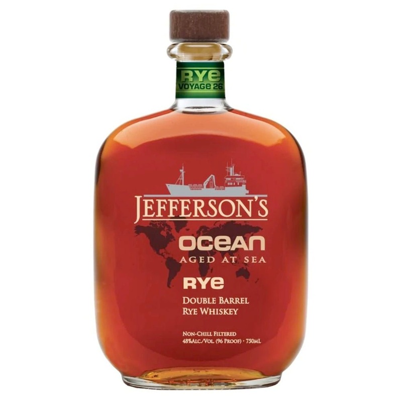 Jeffersons Ocean Aged At Sea Double Barrel Rye Voyage 26