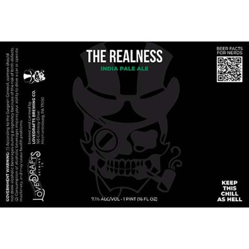 Lovedrafts The Realness IPA 16OZ SINGLE CAN