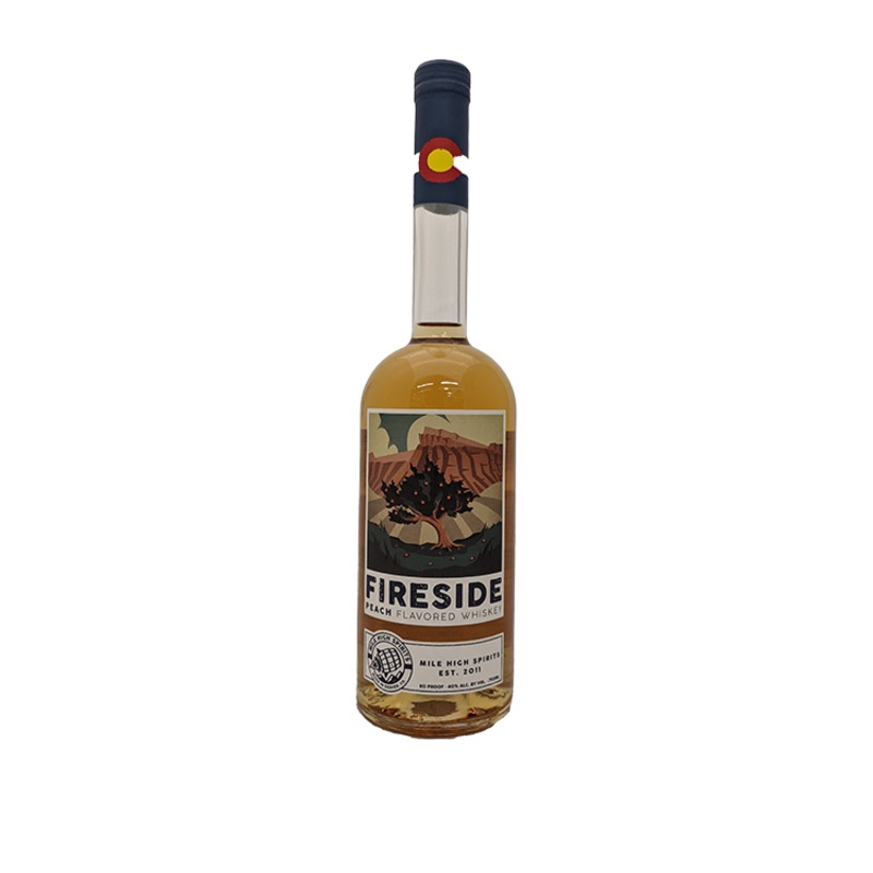 Mile High Spirits Fireside Peach Whiskey 750ML