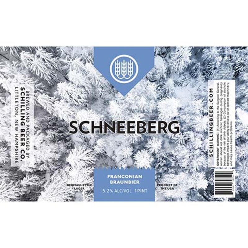 Schilling Schneeberg Franconian Braunbier 16OZ SINGLE CAN