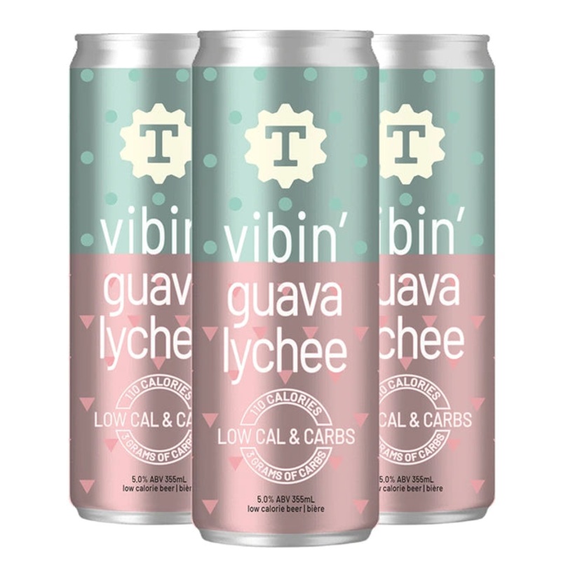 TAYLIGHT VIBIN GUAVA LYCHEE 355ML 6PK CAN @ Deerfoot City [1056526] 2130 ml