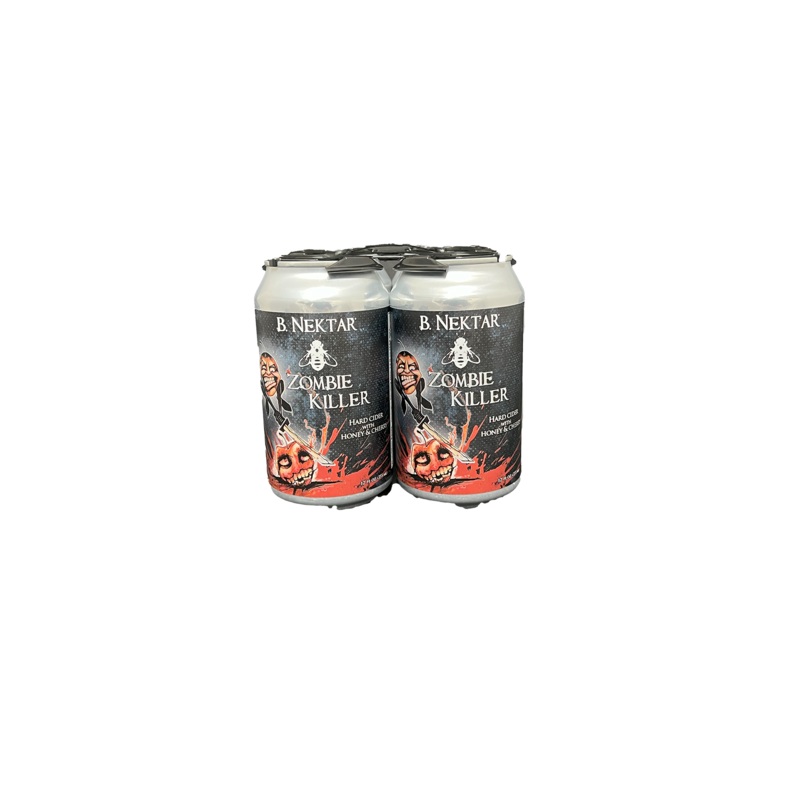 B Nektar Zombie Killer Hard Cider 4 Pack Cans