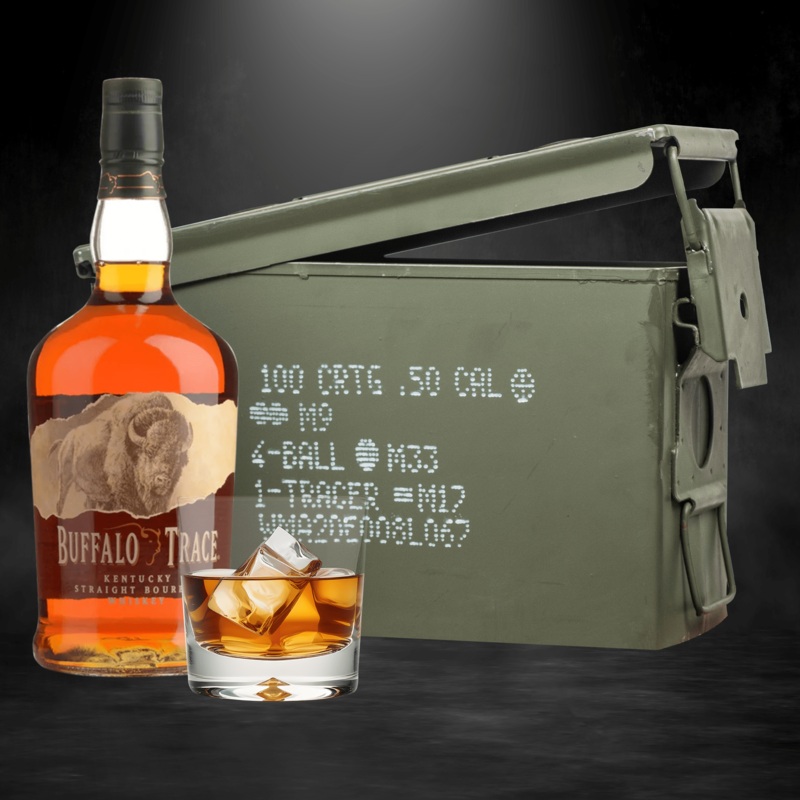 Buffalo Trace Ammo Can Gift Set