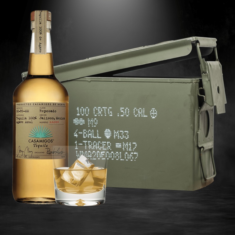 Casamigos Reposado Ammo Can Gift Set