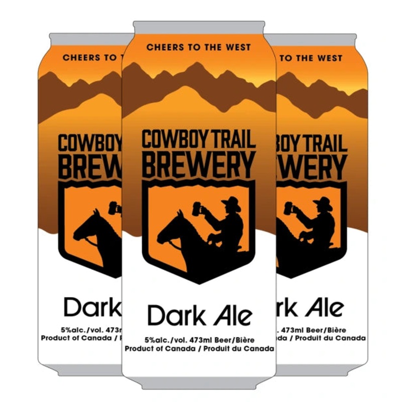 COWBOY TRAIL DARK ALE 473ML 4PK CAN @ Windermere [1053379] 1892 ml