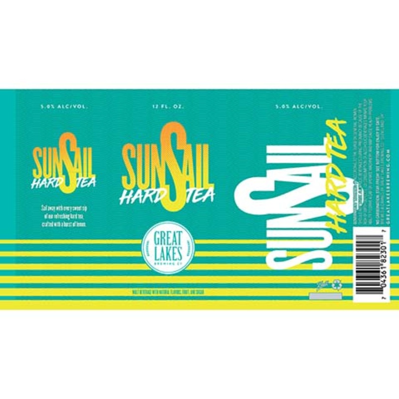 Great Lakes Sunsail Hard Tea 12OZ SINGLE CAN