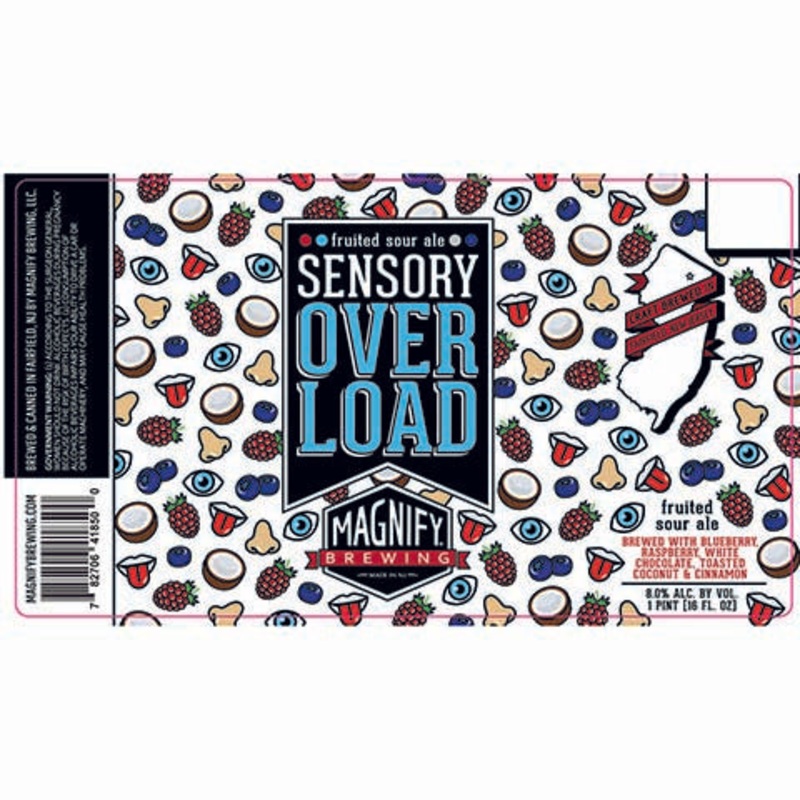 Magnify Sensory Overload Fruited Sour Ale 16OZ SINGLE CAN