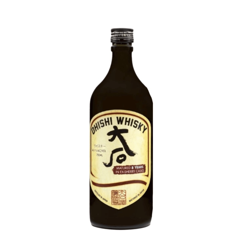 Ohishi Whisky Matured 8 Years In Ex-Sherry Casks 750mL
