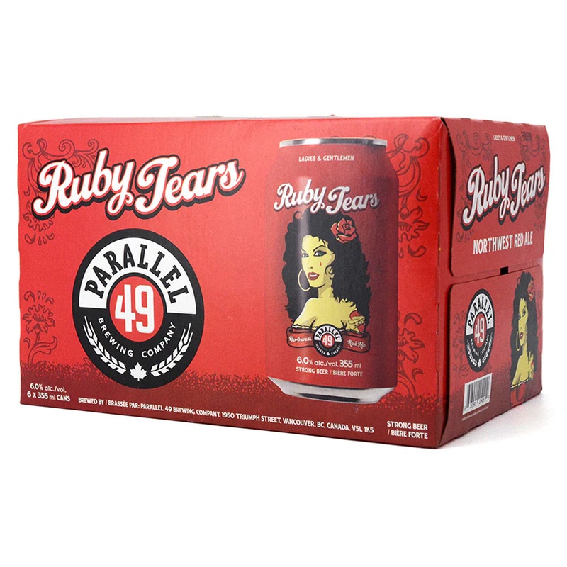 PARALLEL 49 RUBY TEARS 355ML 6PK CAN @ Windermere [1007768] 2130 ml