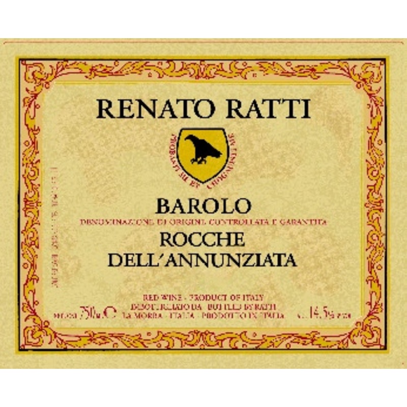 RENATO RATTI BAROLO ROCCHE DELL ANNUNZIA 2019 750 mL
