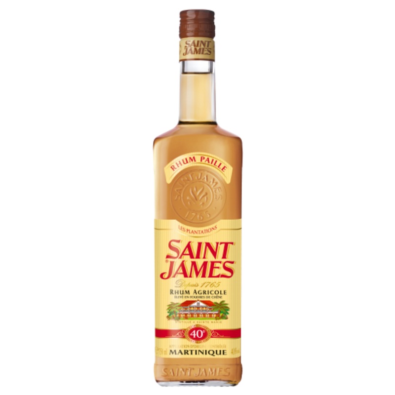 Saint James Rum Paille Gold 80 750 ML
