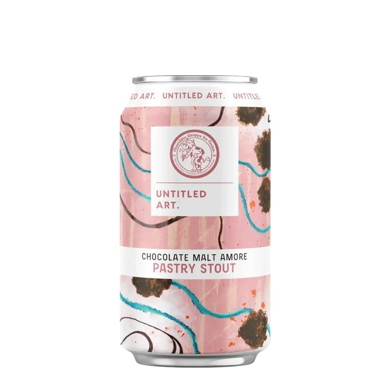Untitled Art Pastry Stout Beer (Chocolate Malt Amore) 12 fl oz Single Can