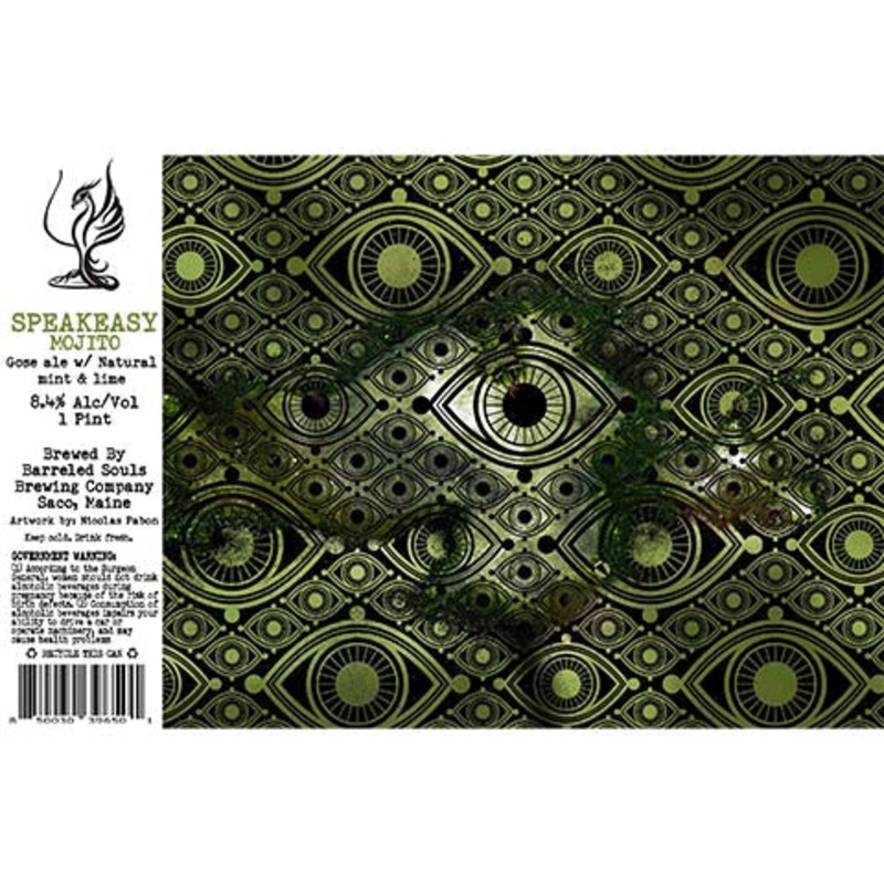 Barreled Souls Speakeasy Mojito Sour 16OZ SINGLE CAN