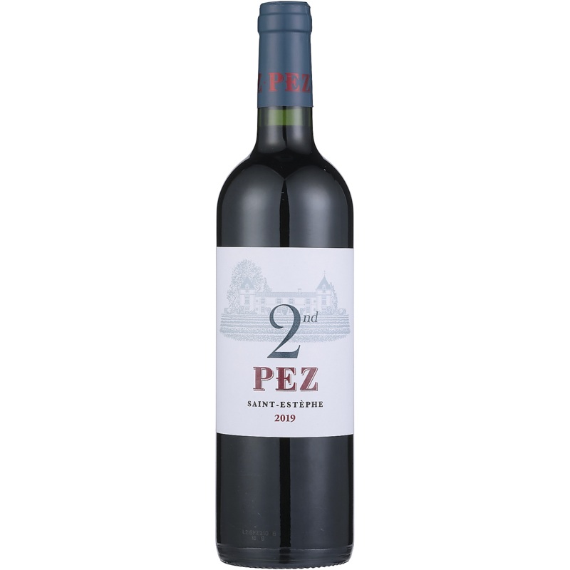 CHATEAU DE PEZ SAINT ESTEPHE 2ND PEZ 2019 WOOD BOX 750ML 750ML