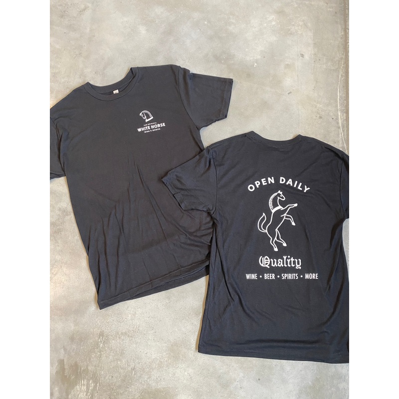 Horse Tee - Black Small
