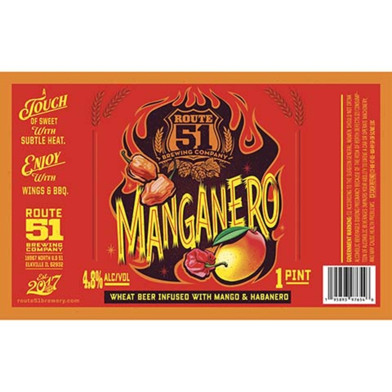 Route 51 Manganero Wheat Beer 16OZ SINGLE CAN
