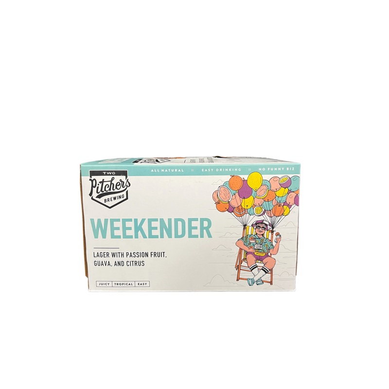 Two Pitchers Weekender 6 Pack Cans