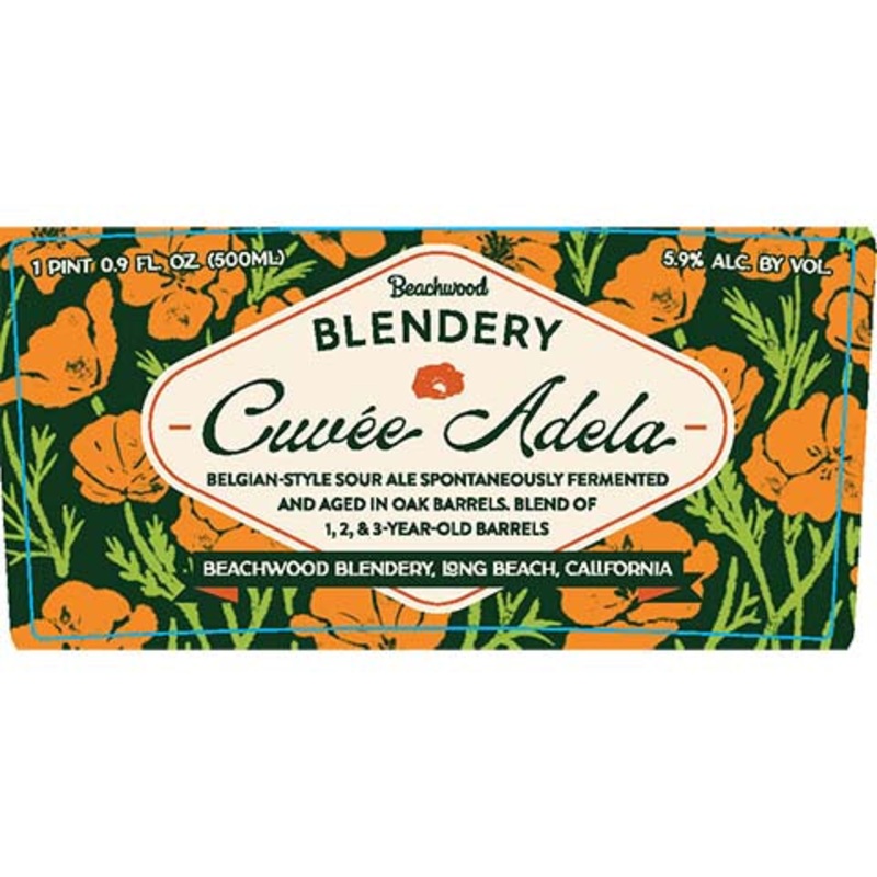 Beachwood Cuvee Adela Belgian Sour Ale 500ML BTL
