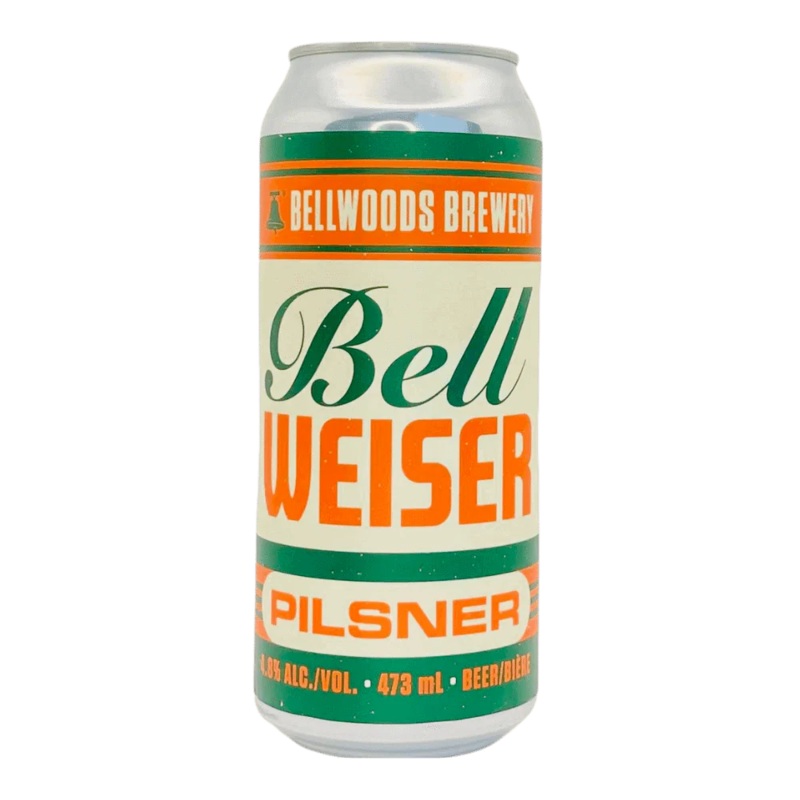 BELLWOODS BELLWEISER PILSNER 473ML CAN @ Southgate [1041297] 473 ml