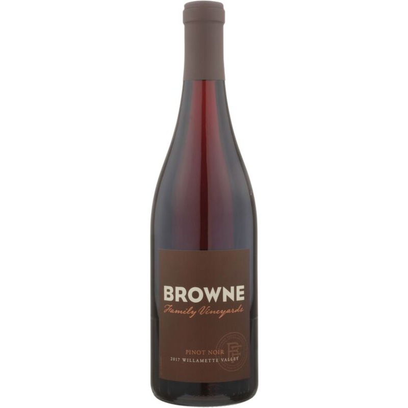 BROWNE FAMILY VINEYARDS PINOT NOIR FAMILY VINEYARDS WILLAMETTE VALLEY 2017 750ML 750ML