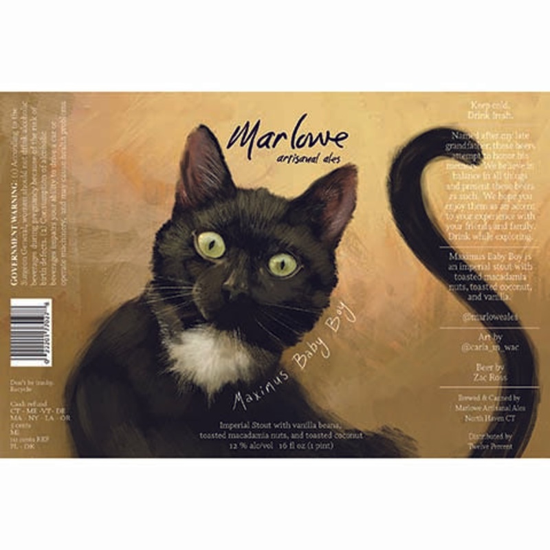 Marlowe Maximus Baby Boy Imperial Stout 16OZ SINGLE CAN