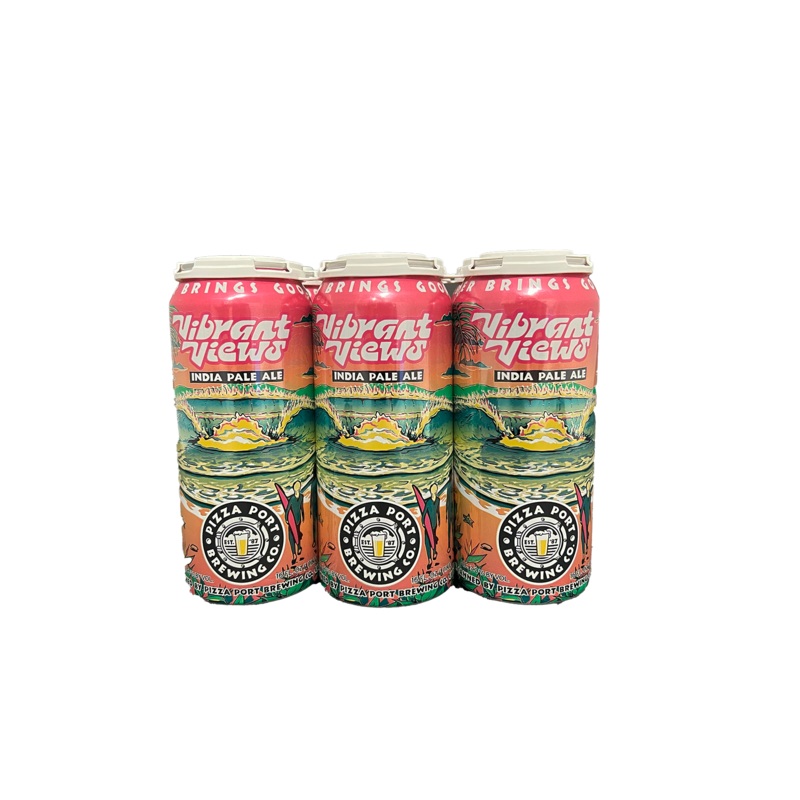 Pizza Port Vibrant Views IPA 6 Pack 16oz Cans