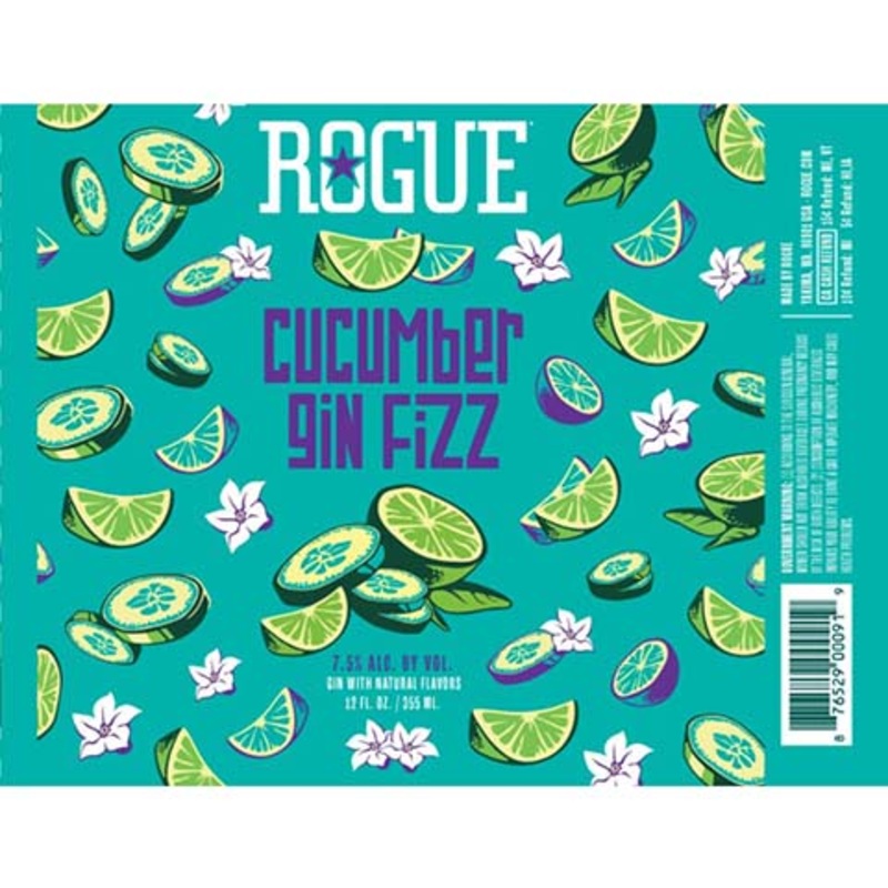 Rogue Cucumber Gin Fizz 12OZ SINGLE CAN
