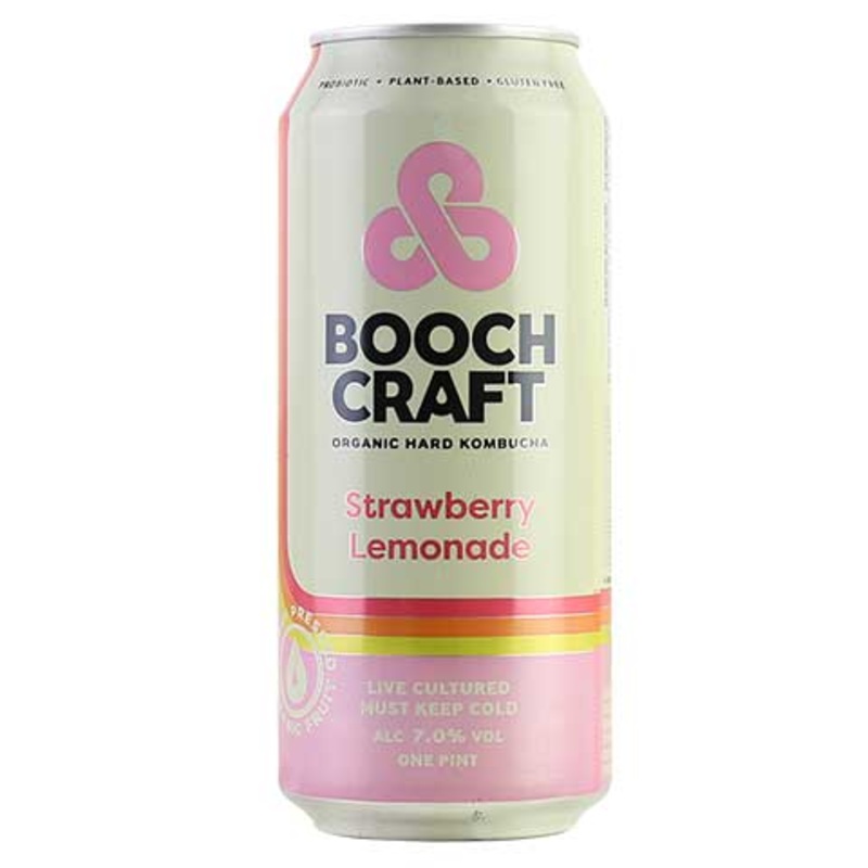 Boochcraft Strawberry Lemon 16OZ SINGLE CAN