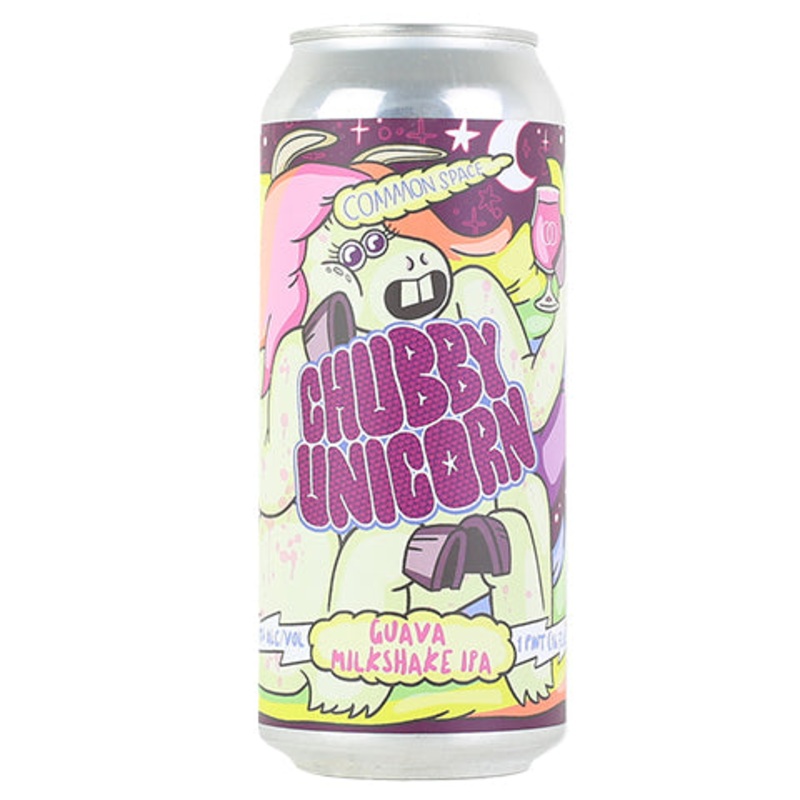 Common Space Chubby Unicorn Guava Milkshake IPA 16OZ SINGLE CAN