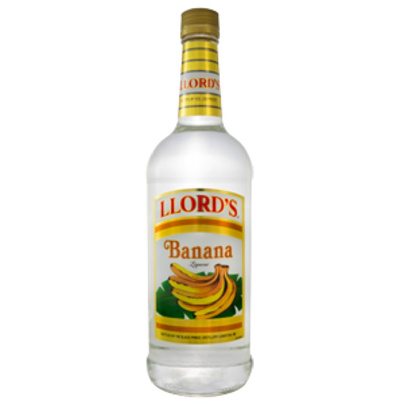 Llord's Banana Liqueur 1 Liter Bottle
