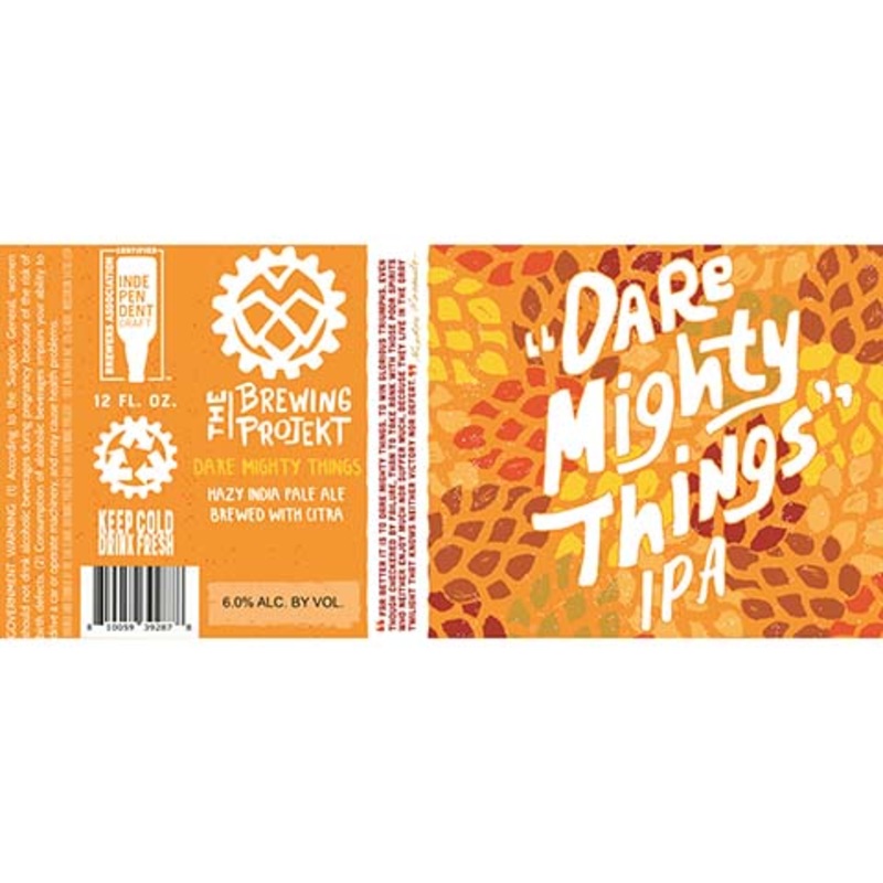 The Brewing Projekt Dare Mighty Things IPA (Citra) 12OZ SINGLE CAN