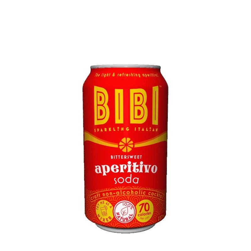 BIBI BITTER APERITIVO SODA NON ALC 237ML CAN @ Emerald Hills [1045311] 237 ml