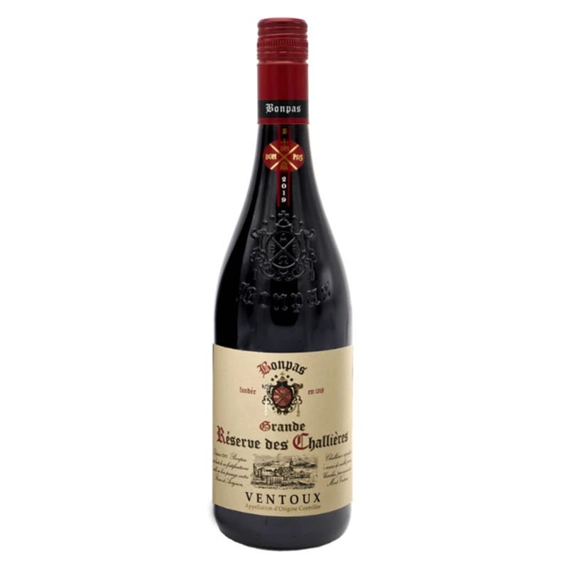 BONPAS GRAND RESERVE DES CHALLIERES COTES DU VENTOUX 750ML @ Sage Hill [1033617] 750 ml