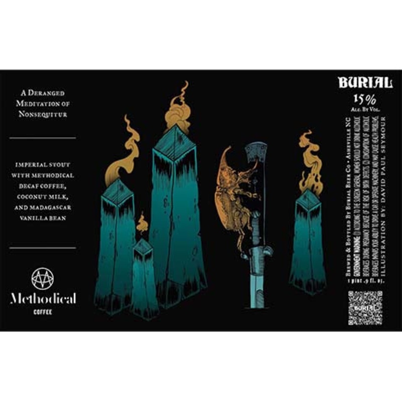 Burial A Deranged Meditation of Nonsequitur Imperial Stout 500ML BTL