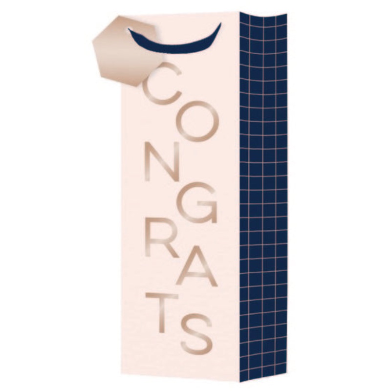 CAKEWALK METALLIC CONGRATULATIONS BAG @ Sage Hill [1005851] ml