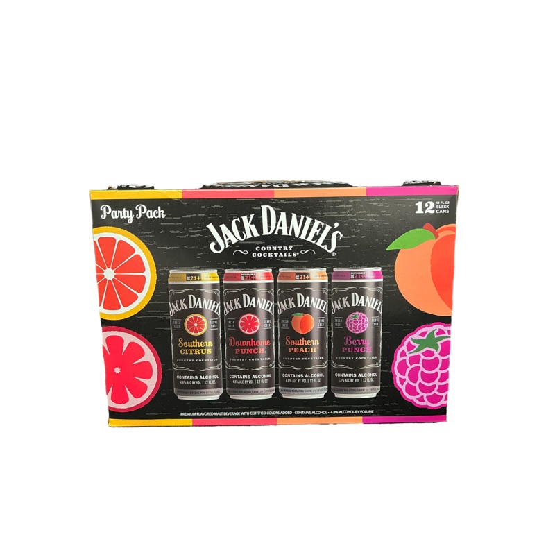 Jack Daniels Country Cocktails Variety 12 Pack Cans