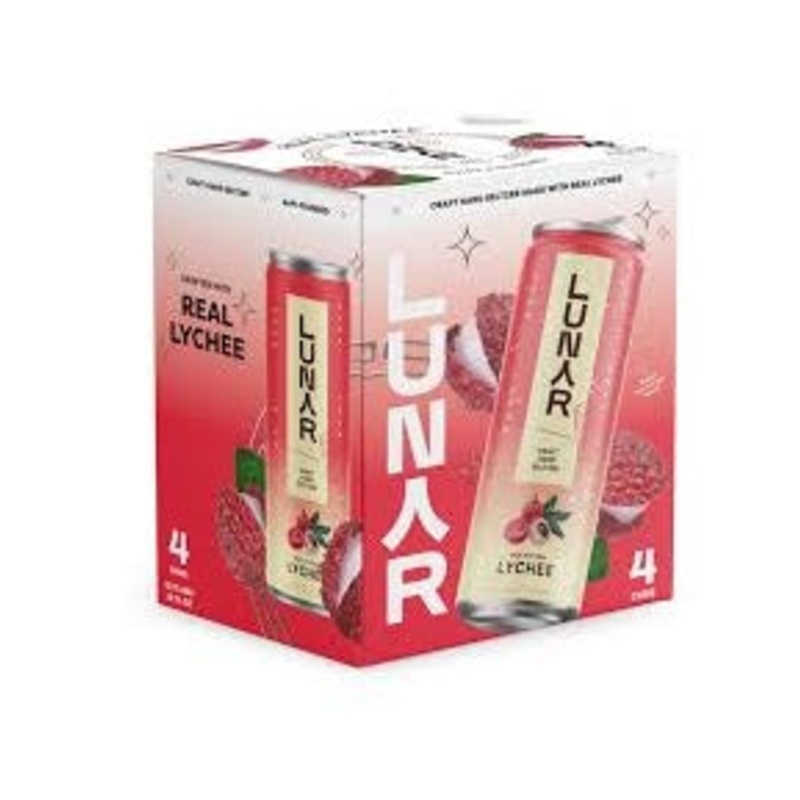 Lunar Lychee Craft Hard Seltzer 4pk 12oz Cans