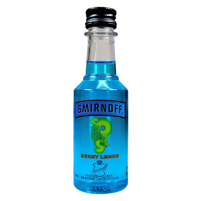 Nip Vodka Smirnoff Sour Berry Lemon