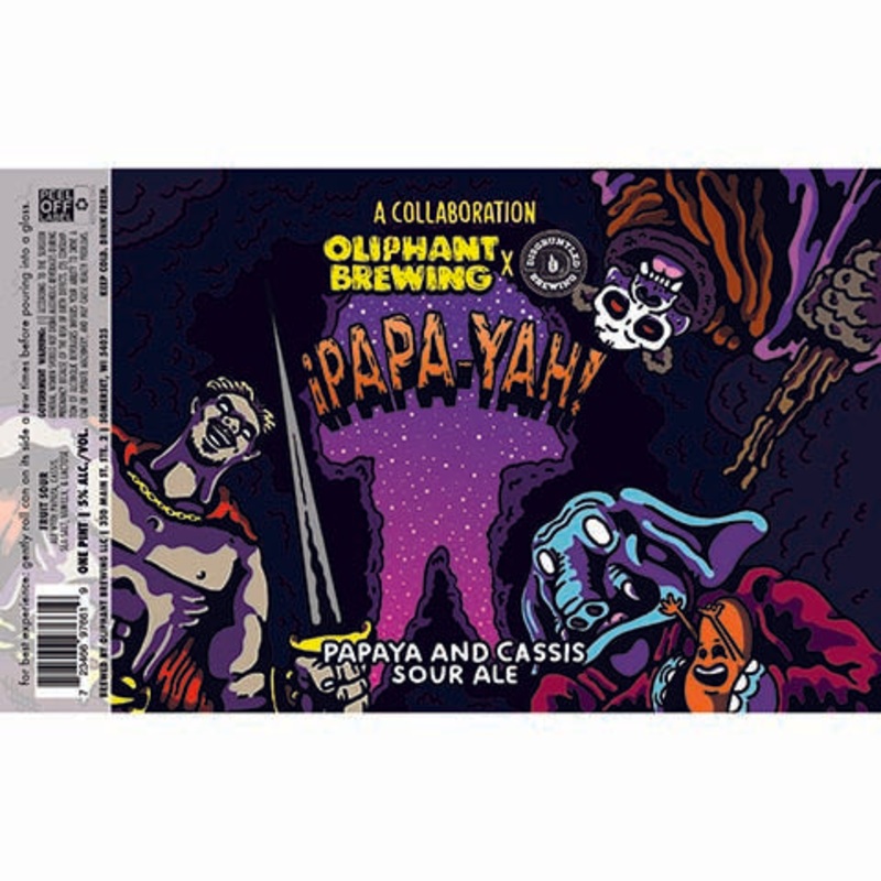 Oliphant Papa-Yah! Sour Ale 500ML CAN