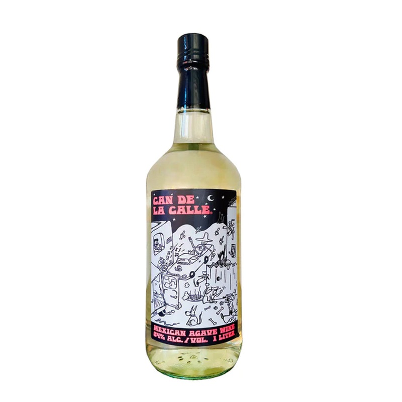 Can De La Calle Agave Wine 1L 1l Bottle